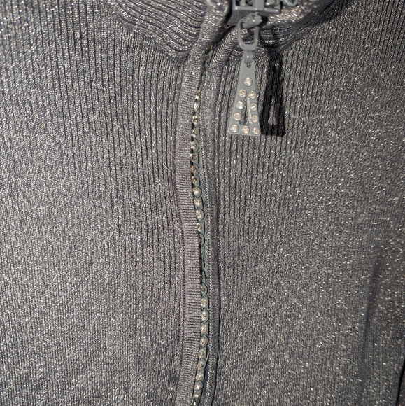 Crystal zipper sweater - Picture 2 of 11